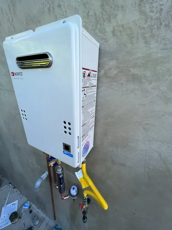 Tankless water heater installation for Randall Hills homes